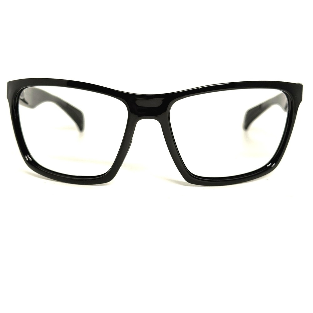 Maui Jim Makoa MJ-804-02 Gloss Black Rectangular Eyeglass Frames 59-17-137 Italy